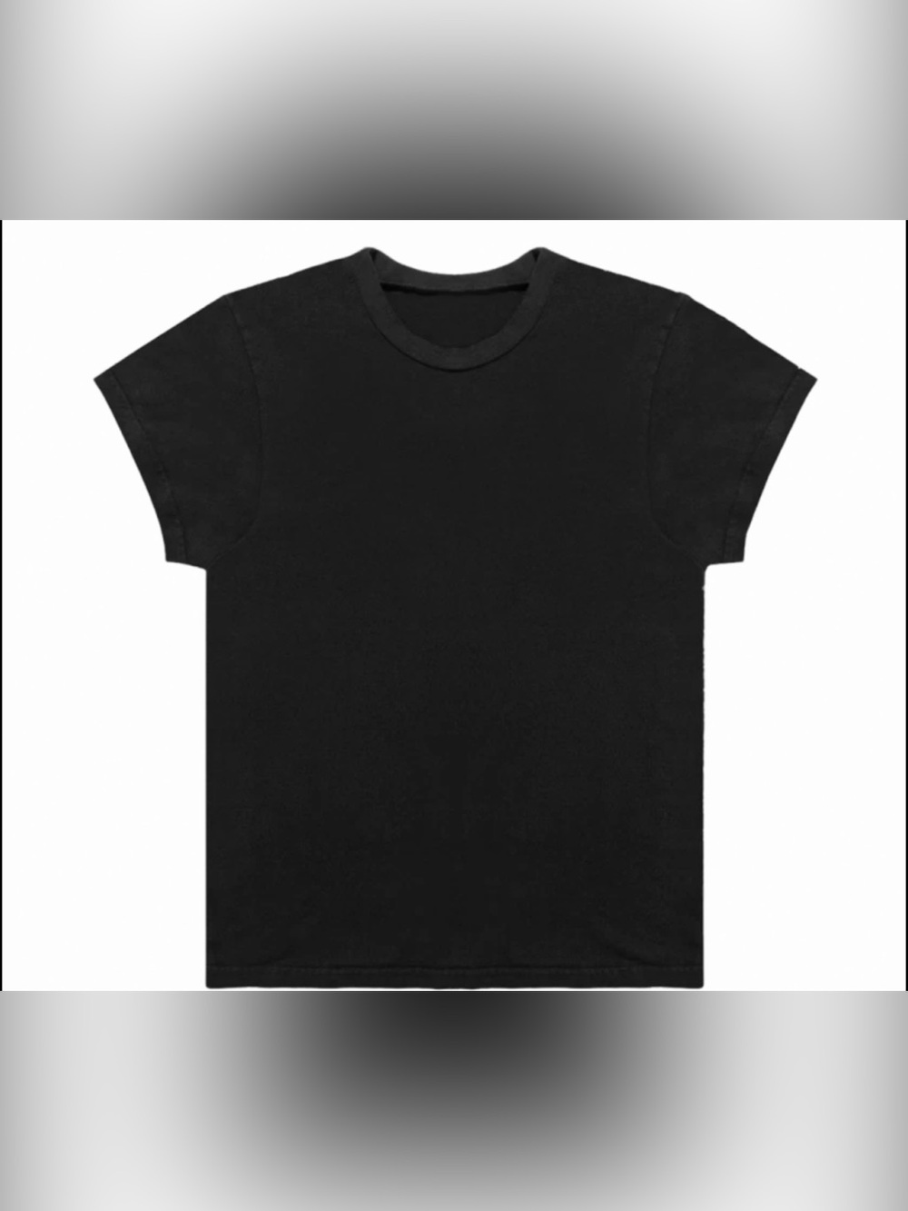 Yeezy TS-03 black cotton t-shirt